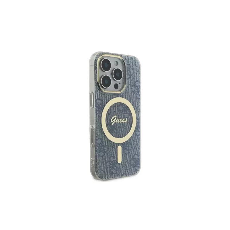 Guess GUHMP16LH4STB capa rígida para Apple iPhone 16 Pro 6,3
