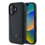 Mercedes-Benz MEHCP16SARMBK capa rígida Leather Urban para iPhone 16 6,1