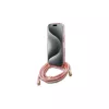 Guess GUHMP16LHCTSGNSP iPhone 16 Pro 6,3 inch Rosa capa rígida Crossbody Cord Script MagSafe