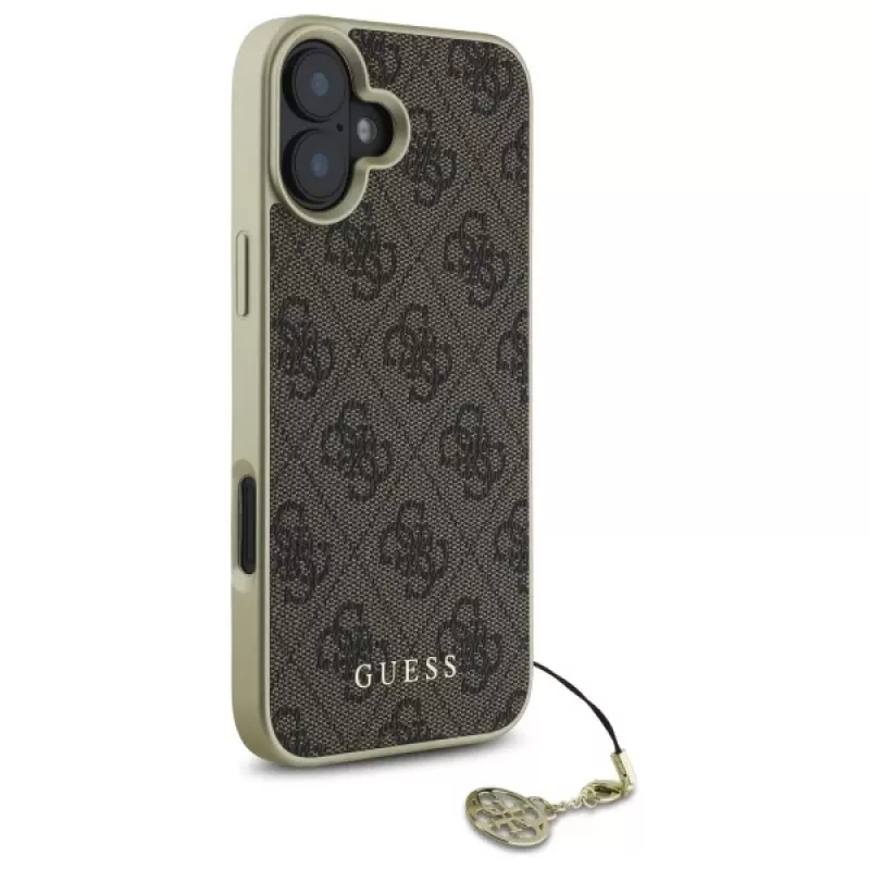 Guess GUHCP16SGF4GBR capa rígida para Apple iPhone 16 6,1
