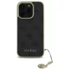 Guess GUHCP16XGF4GGR iPhone 16 Pro Max 6.9 Preto capa rígida 4G Charms Collection