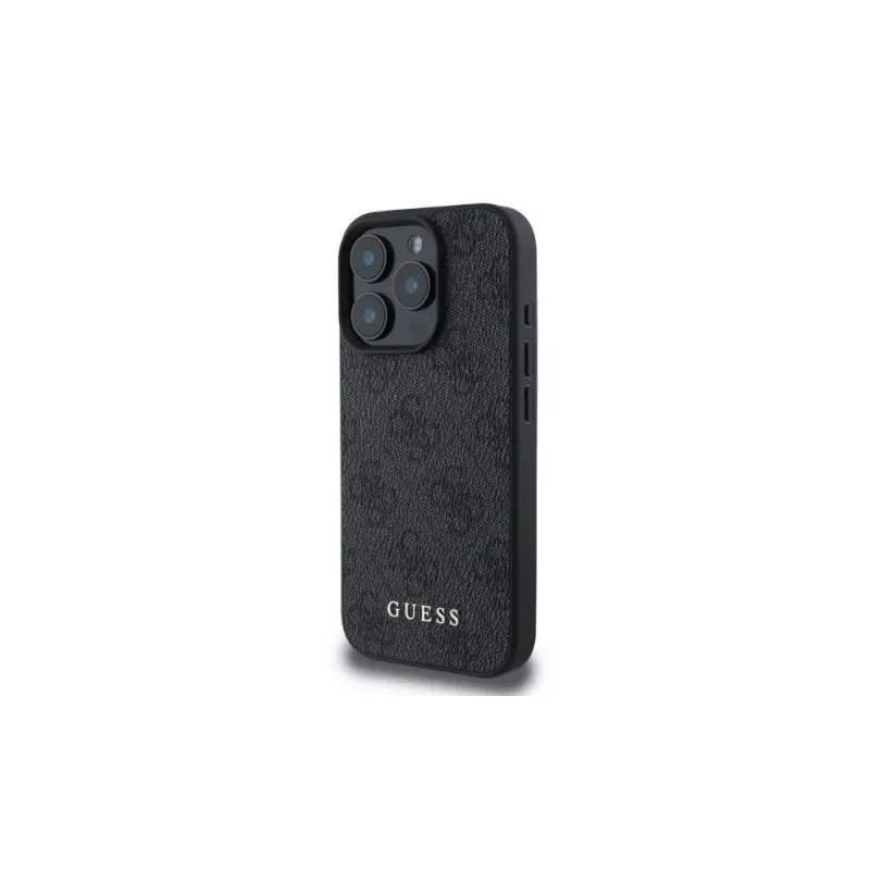 Guess 4G Classic capa para Apple iPhone 16 Pro, preta