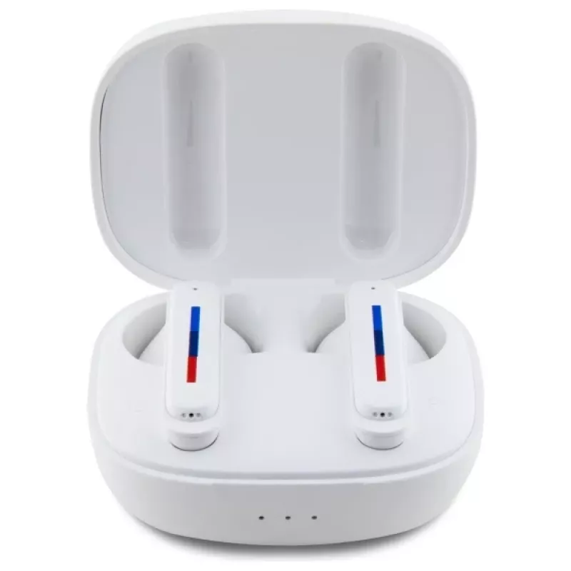 BMW BMBEMIATP20LOH auriculares Bluetooth 5.1 True Wireless Stereo (TWS) in-ear com estojo de carregamento - Branco