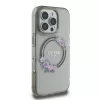 Guess GUHMP16XHFWFCK iPhone 16 Pro Max 6.9 Preto capa rígida IML Flowers Wreath MagSafe