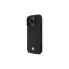 BMW Signature capa rígida em pele com compartimento para cartões para Apple iPhone 16 Pro Max 6,9