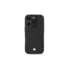 BMW Signature capa rígida em pele com compartimento para cartões para Apple iPhone 16 Pro Max 6,9