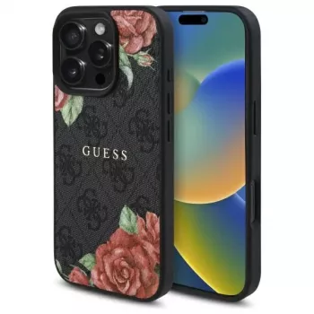 Guess GUHMP16LP4ROPEMCK capa rígida para Apple iPhone 16 Pro, 6,3