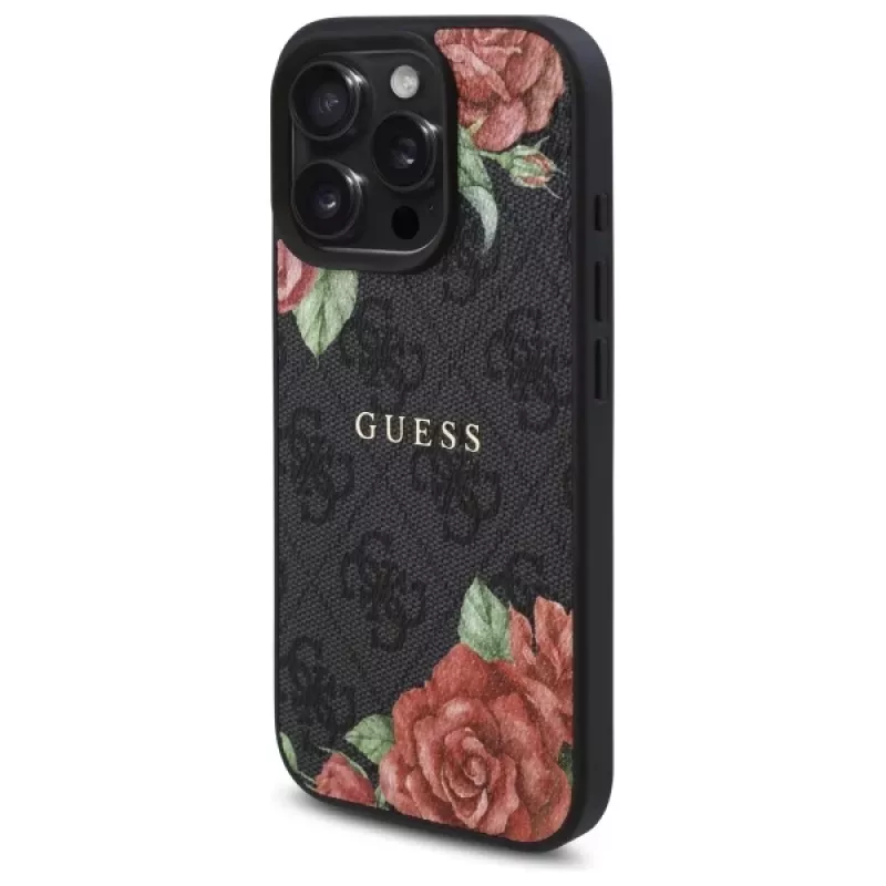 Guess GUHMP16LP4ROPEMCK capa rígida para Apple iPhone 16 Pro, 6,3