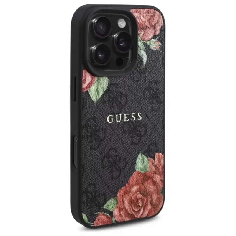 Guess GUHMP16LP4ROPEMCK capa rígida para Apple iPhone 16 Pro, 6,3