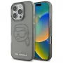 Karl Lagerfeld IML Rhinestones Karl Head Capa para iPhone 16 Pro Max (preto)