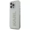 Karl Lagerfeld IML Rhinestones Logo Capa para iPhone 16 Pro, transparente