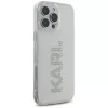 Karl Lagerfeld IML Rhinestones Logo Capa para iPhone 16 Pro, transparente