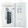 Guess BP Rhinestone Conjunto protetor de ecrã e lente da câmara 2 em 1 para iPhone 16 Pro Max dourado