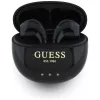 Guess Glossy Effect EggShape Printed Classic Logo Auscultadores TWS Preto