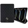 Guess GUFC13PM24PS4SGK iPad Pro 13 M4 2024 / M5 2025 Preto Capa Folio Magnética 4G Big Logo