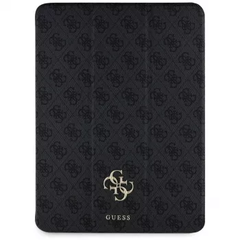Guess GUFC13PM24PS4SGK iPad Pro 13 M4 2024 / M5 2025 Preto Capa Folio Magnética 4G Big Logo