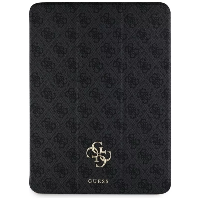 Guess GUFC13RM24PS4SGK iPad Air 13 M2 2024 / M3 2025 / M4 2026 Preto Capa Folio Magnética 4G Big Logo
