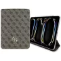 Guess GUFC11PM24PS4SGW iPad Pro 11 M4 2024 / M5 2025 Castanho Capa Folio Magnética 4G Big Logo
