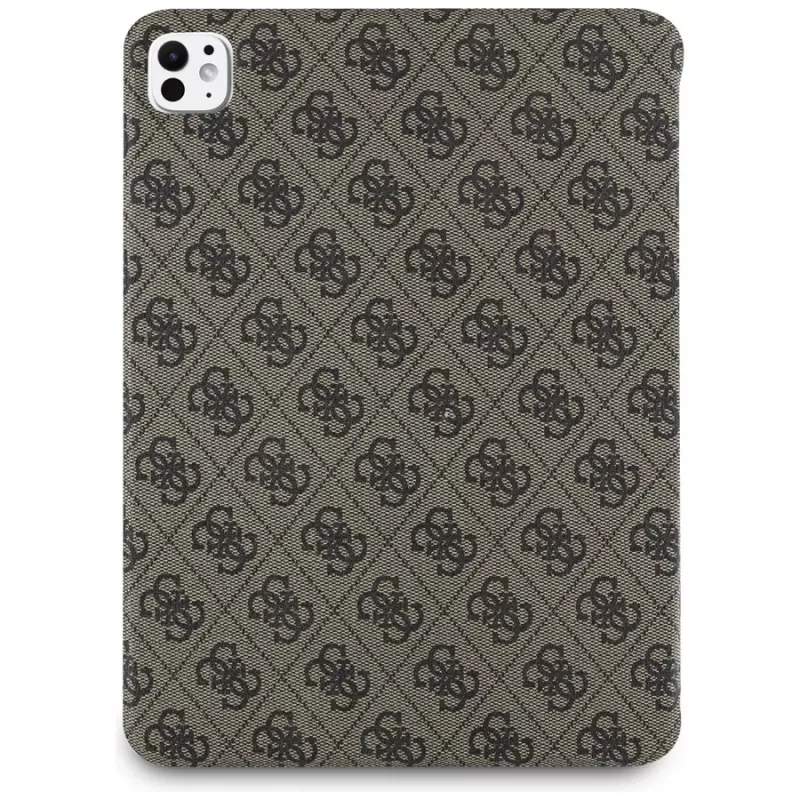 Guess GUFC11PM24PS4SGW iPad Pro 11 M4 2024 / M5 2025 Castanho Capa Folio Magnética 4G Big Logo