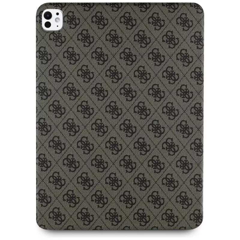 Guess GUFC13PM24PS4SGW iPad Pro 13 M4 2024 / M5 2025 Castanho Capa Folio Magnética 4G Big Logo