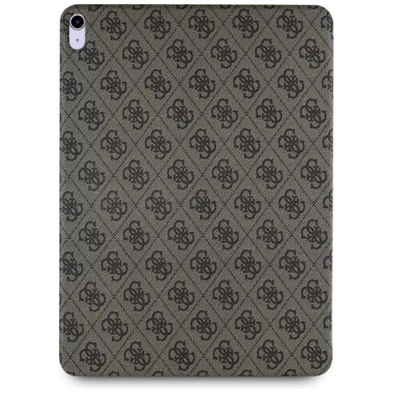 Guess GUFC13RM24PS4SGW iPad Air 13 M2 2024 / M3 2025 / M4 2026 Castanho Capa Folio Magnética 4G Big Logo