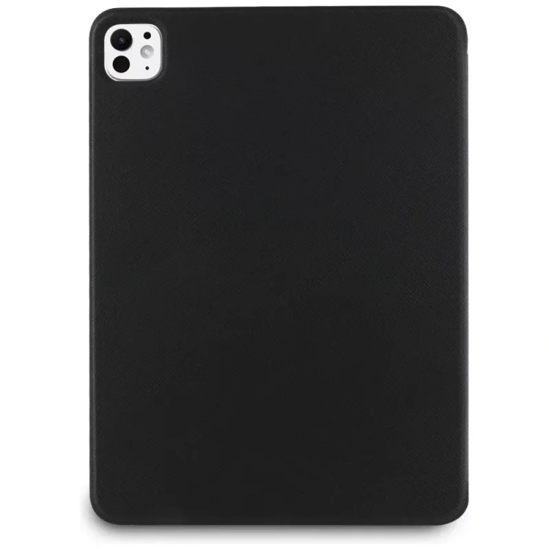 Karl Lagerfeld KLFC11PM24SAKCK iPad Pro 11 M4 2024 / M5 2025 Capa Tipo Livro Preto Saffiano Magnética Karl & Choupette