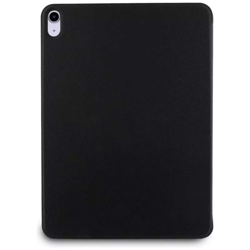 Karl Lagerfeld KLFC11RM24SAKCK iPad Air 11 M2 2024 / M3 2025 / M4 2026 Capa Tipo Livro Preto Saffiano Magnética Karl & Choupette