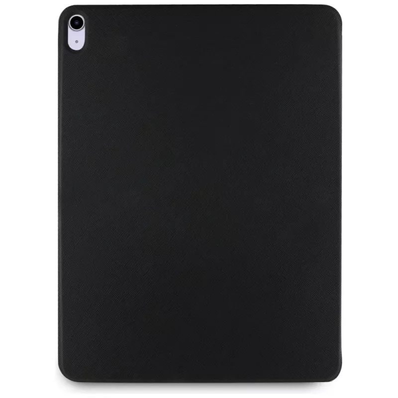 Karl Lagerfeld KLFC13RM24SAKCK iPad Air 13 M2 2024 / M3 2025 / M4 2026 Capa Tipo Livro Preto Saffiano Magnética Karl & Choupette