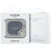 Guess Silicone 4G Charm Capa para AirPods 4 - Preto