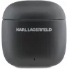 Auscultadores TWS KARL LAGERFELD Metal Printed Logo com ANC/ENC - pretos