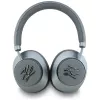 Auscultadores over-ear Bluetooth ANC Karl Lagerfeld Grained Initials cinzentos
