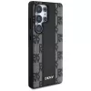 Capa MagSafe DKNY em pele Checkered Pattern para Samsung Galaxy S25 Ultra preta