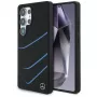 Capa MagSafe MERCEDES-BENZ Silicone Contrasted Curves para Samsung Galaxy S25 Ultra preta