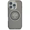 Guess IML Metal Mountain Logo Capa MagSafe para iPhone 16 Pro (Preto)
