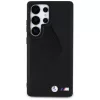 BMW Leder Oversized Stripes MagSafe Case para Samsung Galaxy S25 Ultra preto