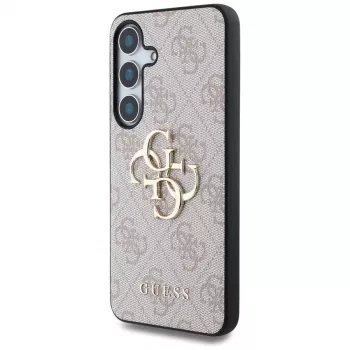 Guess Big 4G Logo Classic Logo Case para Samsung Galaxy S25+ (rosa)