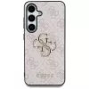 Guess Big 4G Logo Classic Logo Case para Samsung Galaxy S25+ (rosa)