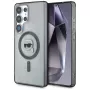 KARL LAGERFELD Capa MagSafe Button Karl Head Printed Logo para Samsung Galaxy S25 Ultra, preto