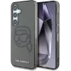 Karl Lagerfeld Capa Rhinestones Karl Head Logo para Samsung Galaxy S25 (preto)