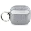 Karl Lagerfeld Capa Monogram Karl Head para AirPods 4 (prateado)