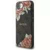 Guess Capa MagSafe 4G Flowers Print para iPhone 16e / 17e preto