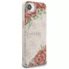 Guess Capa MagSafe 4G Flowers Print para iPhone 16e / 17e rosa