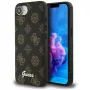 Guess Capa MagSafe Peony Script Logo para Apple iPhone 16e / 17e, preto