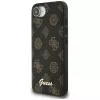Guess Capa MagSafe Peony Script Logo para Apple iPhone 16e / 17e, preto