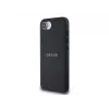 Guess Capa MagSafe Grained Ring para iPhone 16e (preto)
