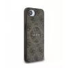 Guess Capa MagSafe 4G Ring Classic Logo para Apple iPhone 16e (castanho)