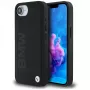 BMW Capa Leather Hot Stamp para iPhone 16e / 17e preto