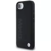 BMW Capa Leather Hot Stamp para iPhone 16e / 17e preto