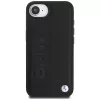 BMW Capa Leather Hot Stamp para iPhone 16e / 17e preto