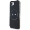 Capa MagSafe BMW IML Metal White Circle para iPhone 16e / 17e, preto